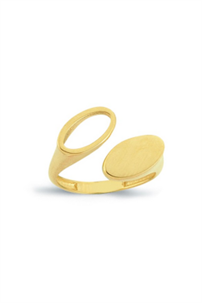 Solid Gold Design Ring | 14K (585) | 2.68 gr