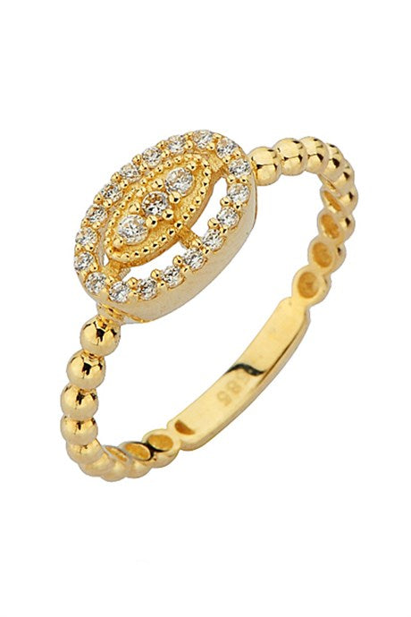 Solid Gold Design Ring | 14K (585) | 1.88 gr