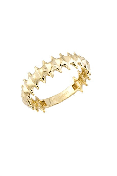 Anillo de diseño de oro macizo | 14K (585) | 2,03 gramos