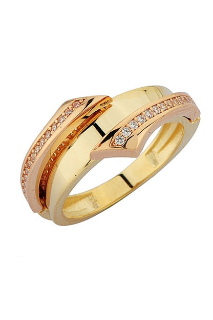 Solid Gold Design Ring | 14K (585) | 4.07 gr