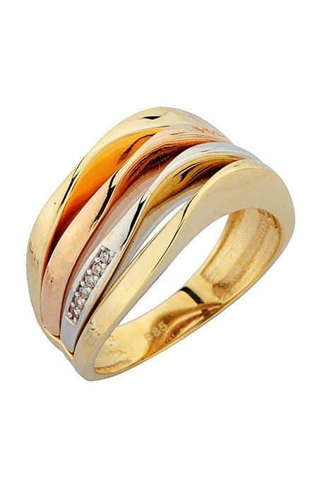 Solid Gold Design Ring | 14K (585) | 6.10 gr