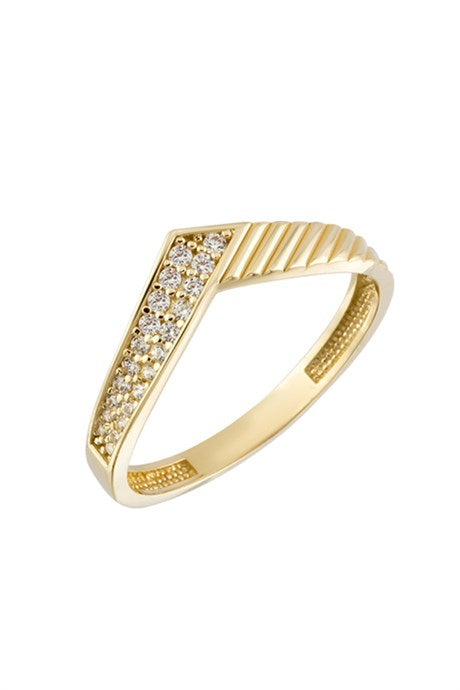 Anillo de diseño de oro macizo | 14K (585) | 1,76 gramos