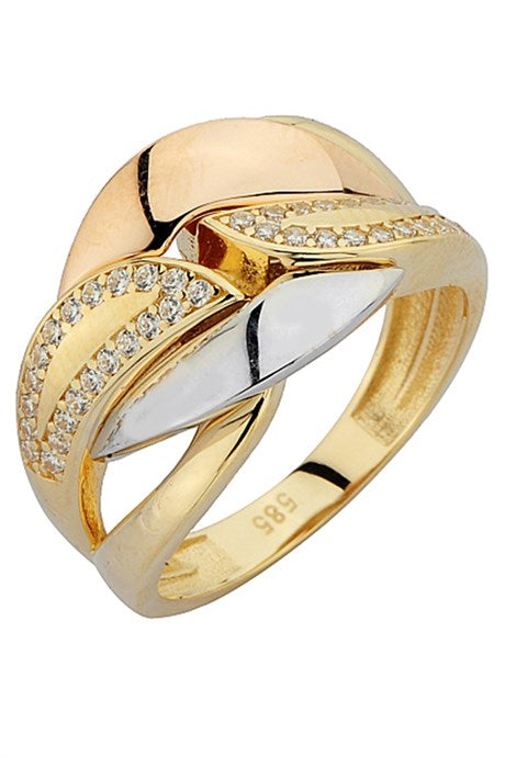 Solid Gold Design Ring | 14K (585) | 3.99 gr