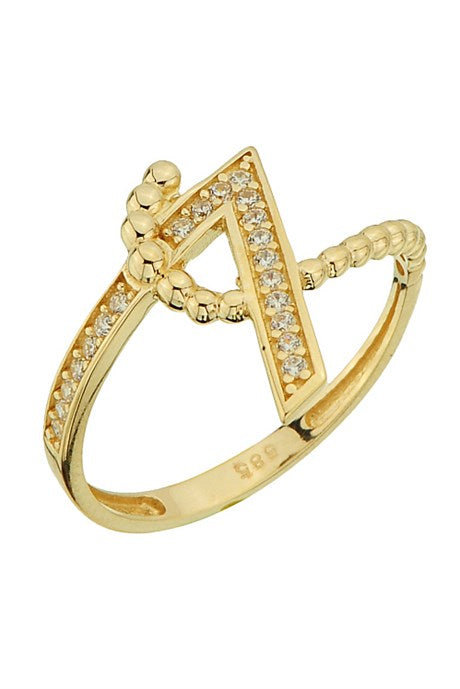 Solid Gold Design Ring | 14K (585) | 1.53 gr