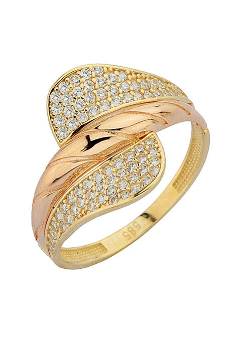 Bague design en or massif | 14K (585) | 2,52 grammes