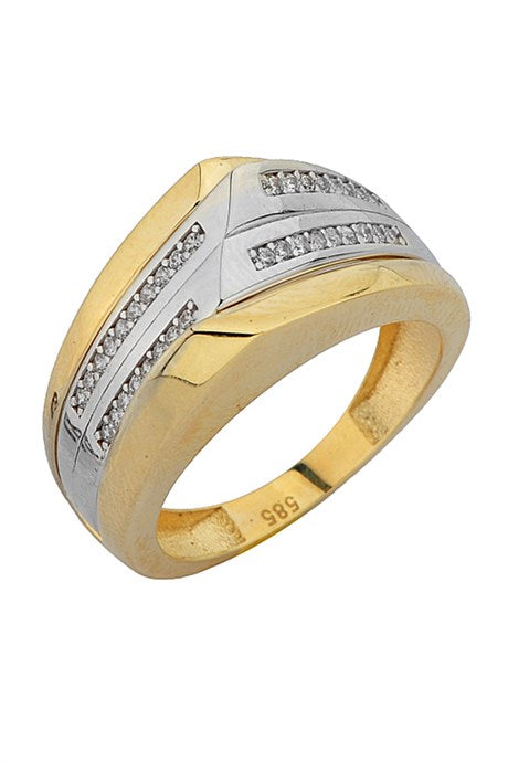 Solid Gold Design Ring | 14K (585) | 5.09 gr