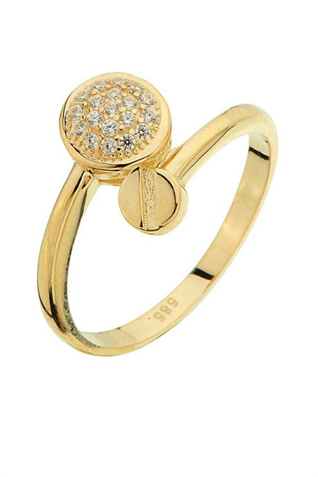 Bague design en or massif | 14K (585) | 2,32 grammes