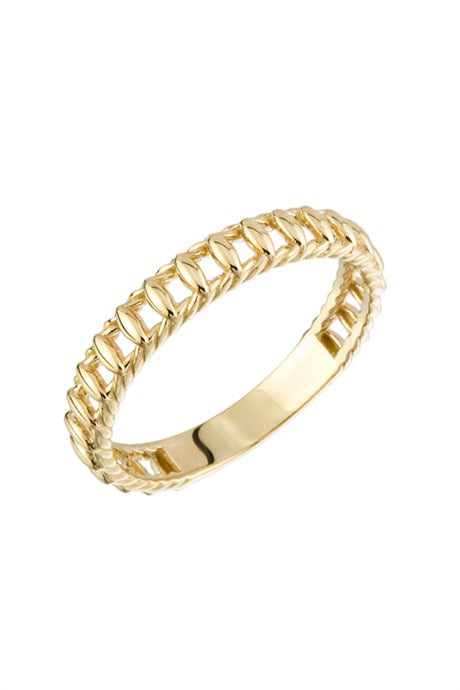 Anillo de diseño de oro macizo | 14K (585) | 1,85 gramos