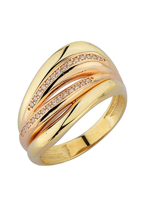 Solid Gold Design Ring | 14K (585) | 4.38 gr