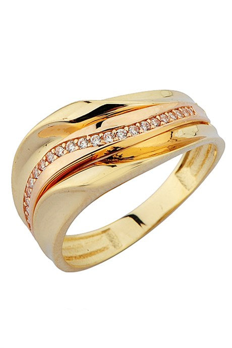 Solid Gold Design Ring | 14K (585) | 3.62 gr