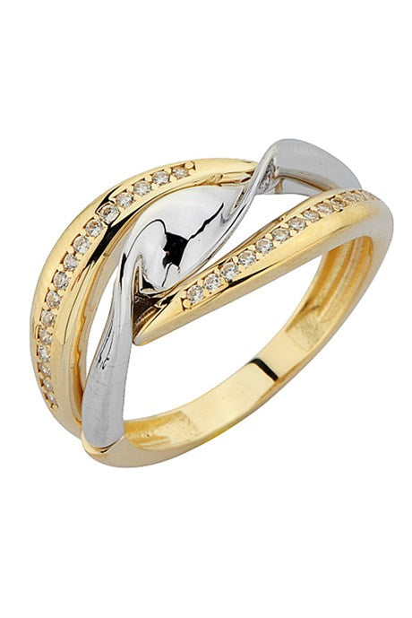 Solid Gold Design Ring | 14K (585) | 3.71 gr