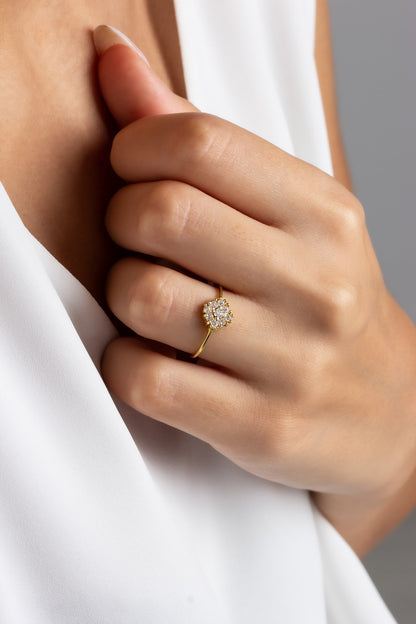 Solid Gold Design Ring