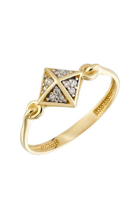 Bague design en or massif | 14K (585) | 1,42 g