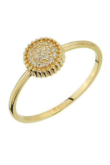 Bague design en or massif | 14K (585) | 1,27 g