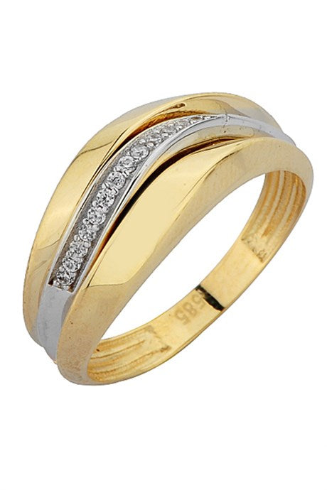 Solid Gold Design Ring | 14K (585) | 3.41 gr