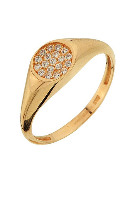 Anillo de diseño de oro macizo | 14K (585) | 1,75 gramos