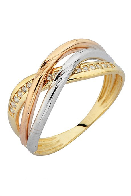 Solid Gold Design Ring | 14K (585) | 2.61 gr