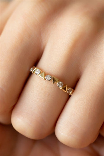 Solid Gold Design Ring | 14K (585) | 1.35 gr