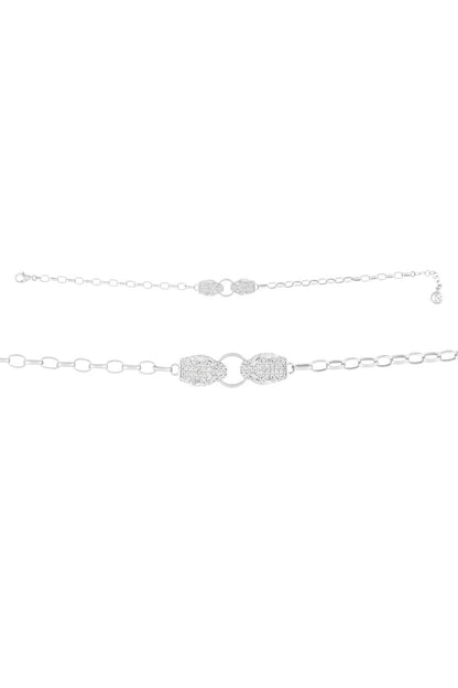 Pulsera de tigre con piedras preciosas de oro macizo