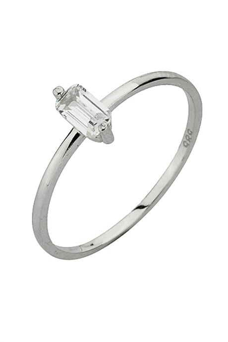 Bague solitaire en or massif | 14K (585) | 1,36 g