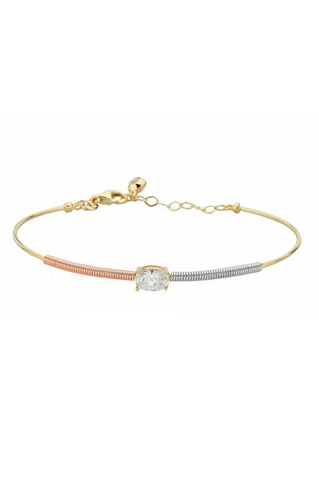 Solid Gold Spring Bracelet | 14K (585) | 3.84 gr