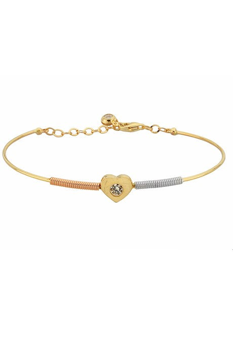 Bracelet coeur printemps en or massif | 14K (585) | 3,63 grammes