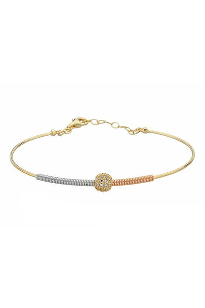 Bracelet design printemps en or massif | 14K (585) | 3,77 grammes