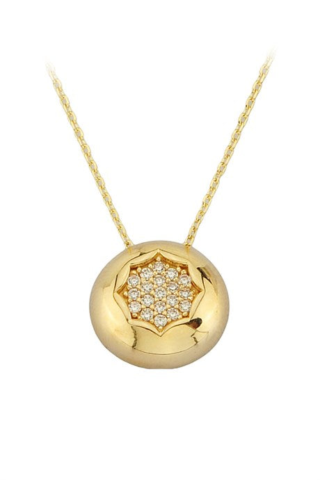 Solid Gold Star Necklace | 14K (585) | 2.55 gr