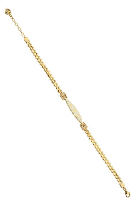 Solid Gold Star Bracelet | 14K (585) | 6,06 gr