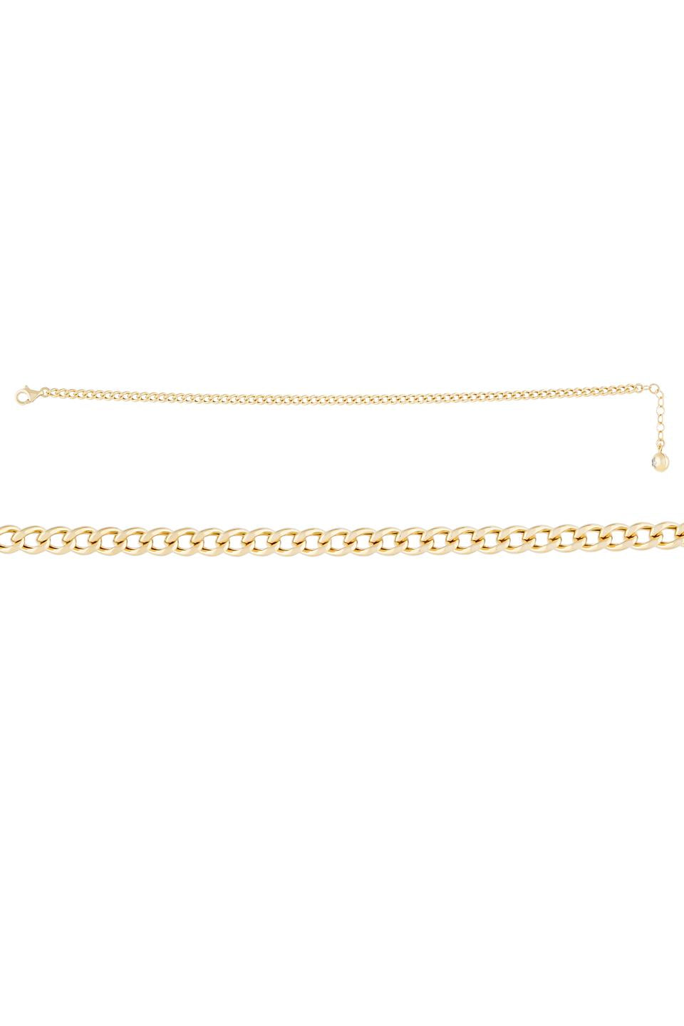 Solid Gold Chain Bracelet