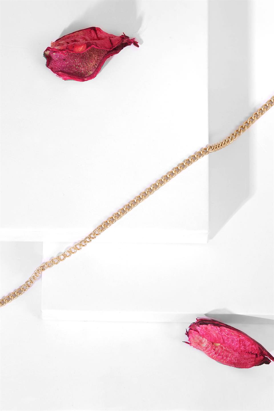 Solid Gold Chain Bracelet