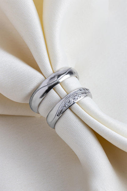 Silver 4.5 mm Wedding Ring