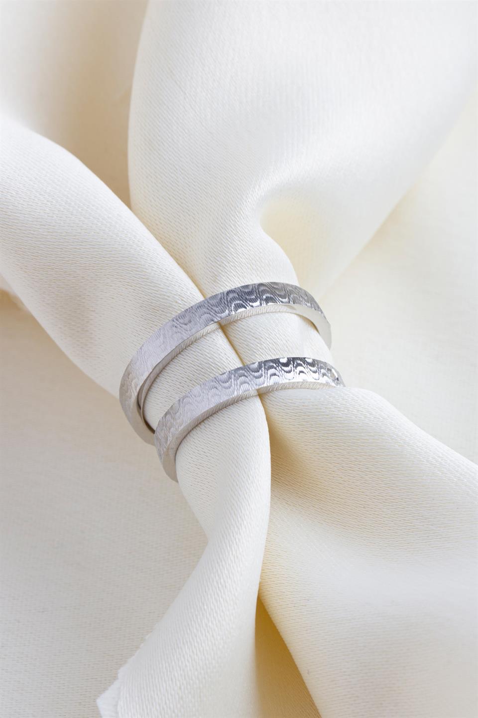 Silver 3 mm Wedding Ring