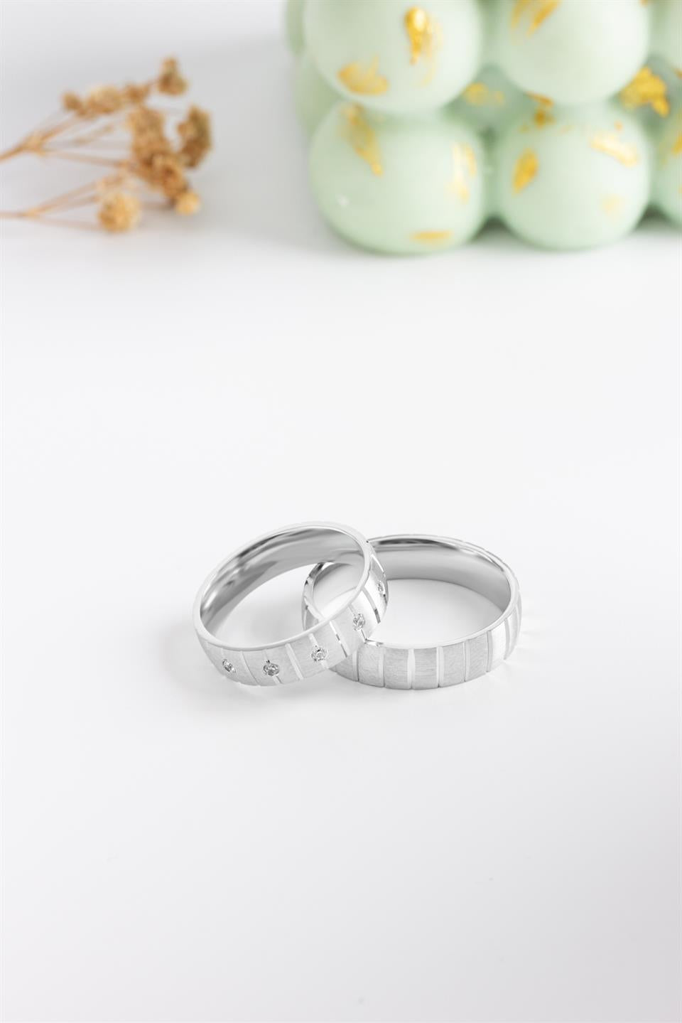 Silver 5 mm Wedding Ring