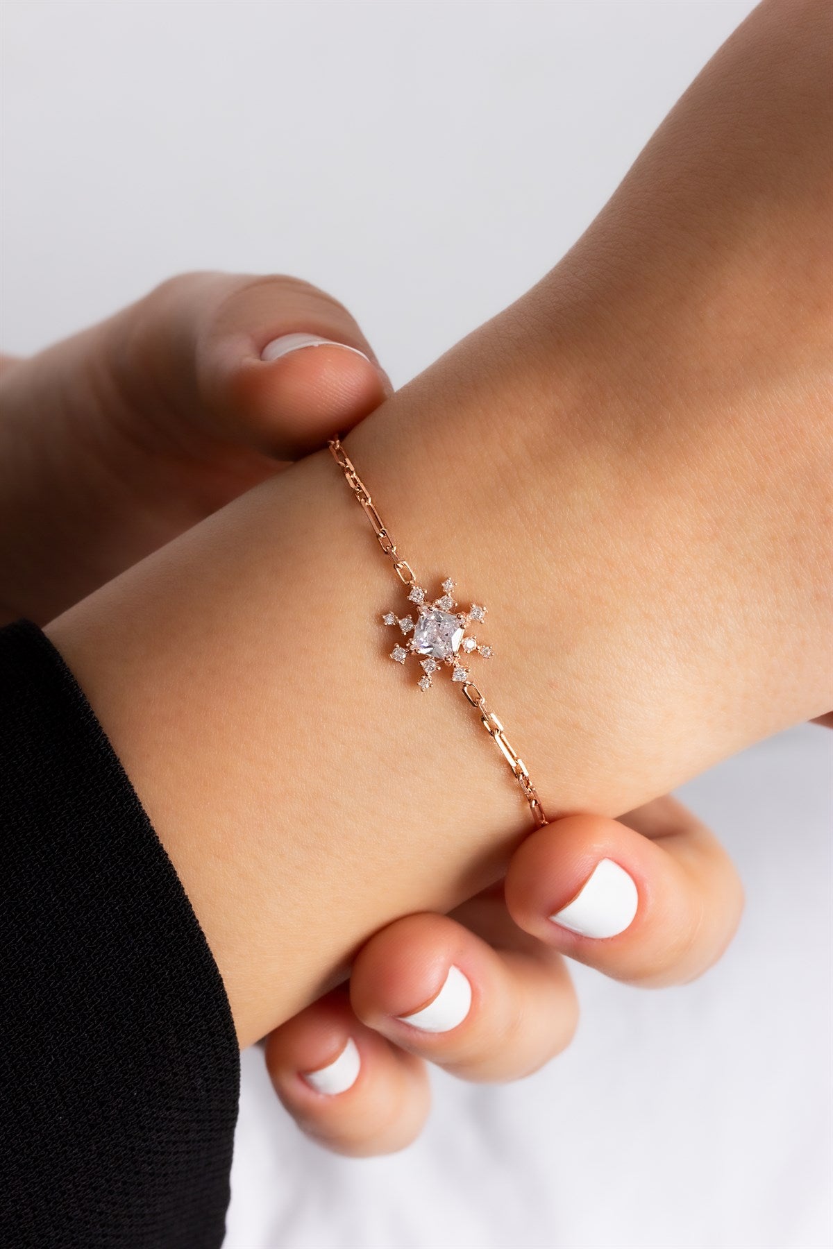 Silver Princess Gemstone Bracelet