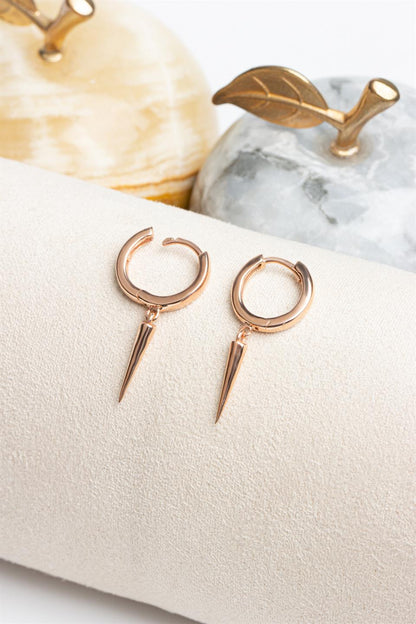 Silver Stick Earrings