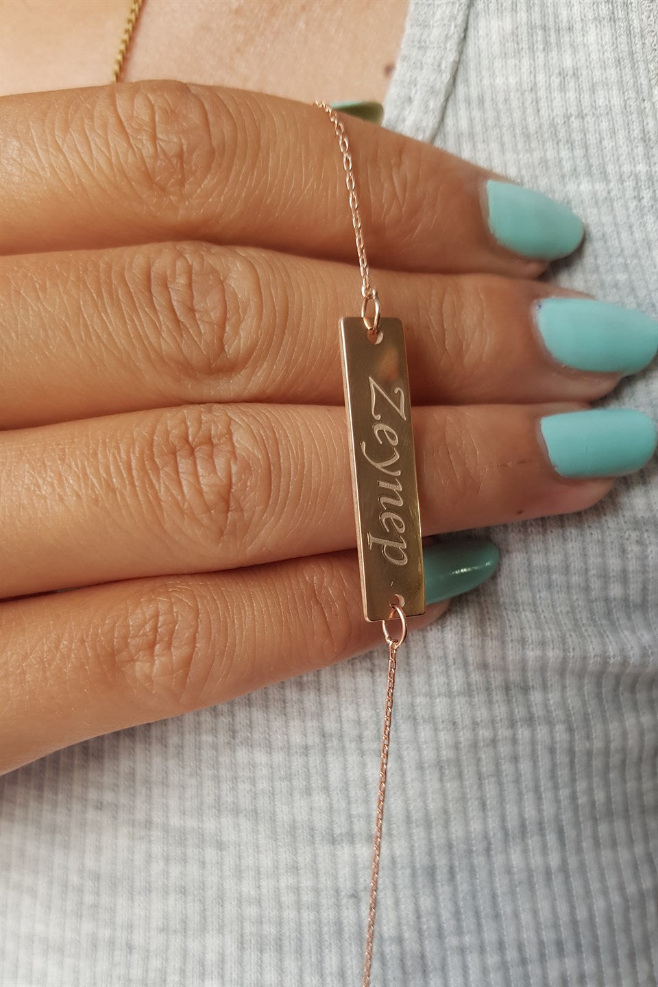 Silver Plate Name Bracelet Bracelet