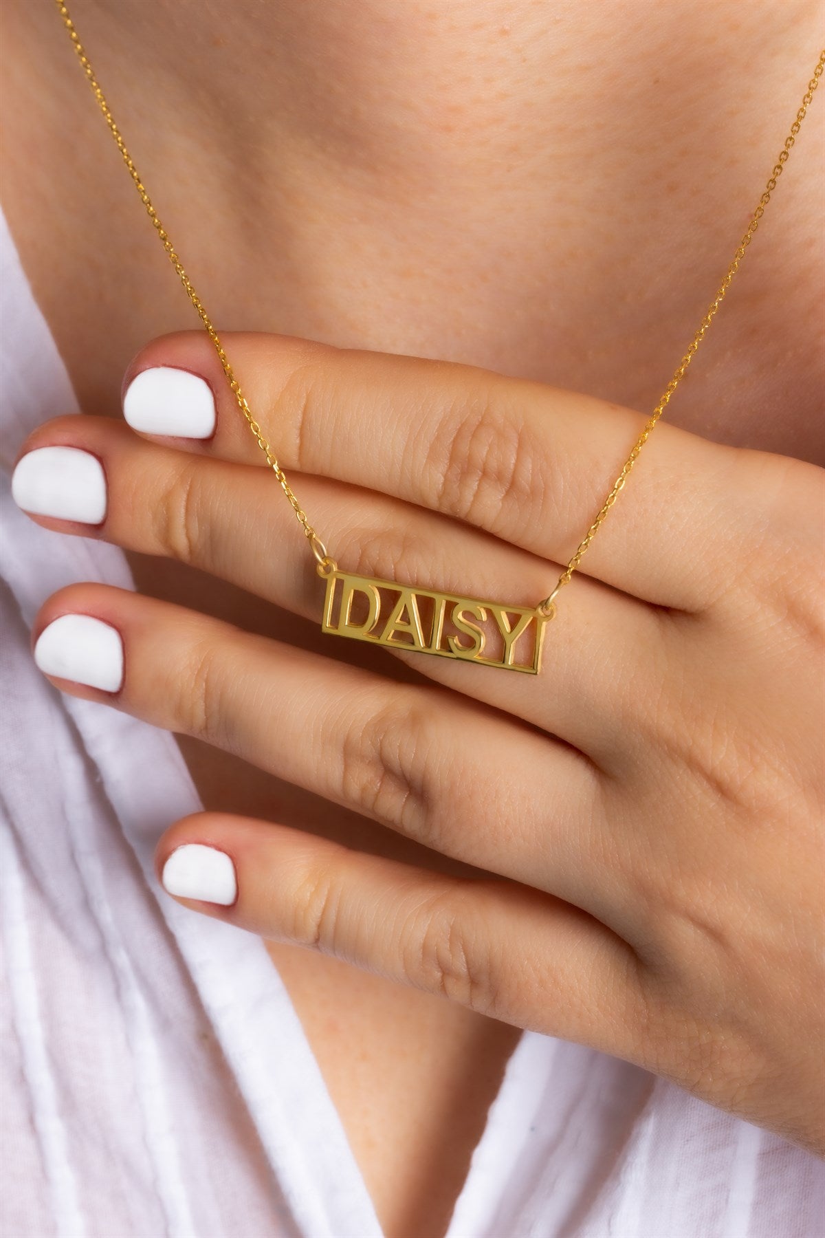 Silver Name Necklace