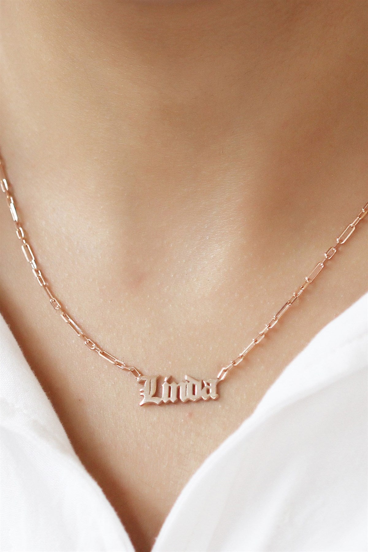 Silver Name Necklace