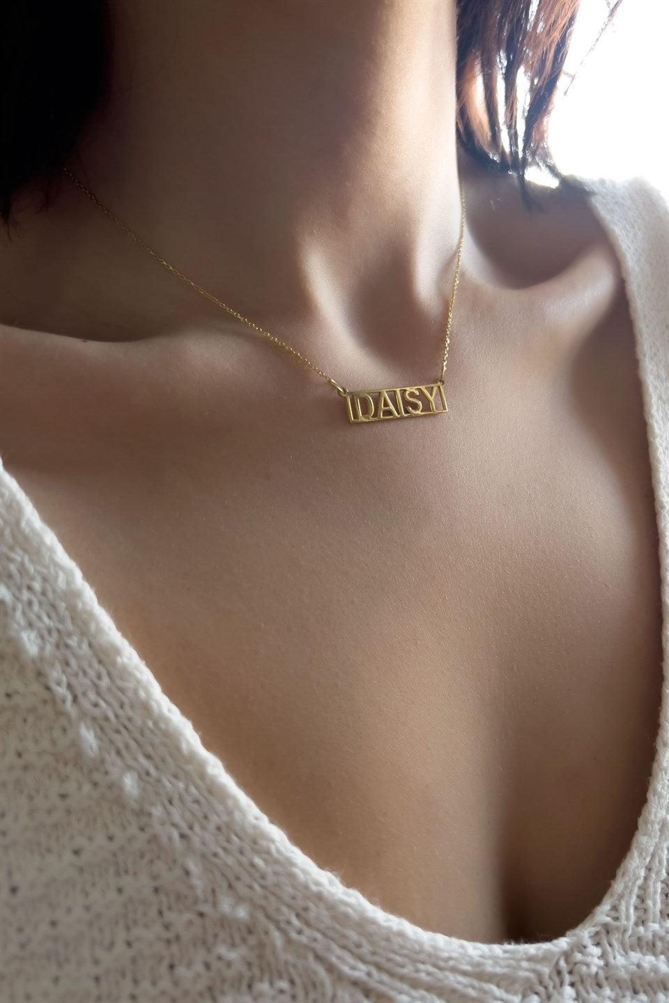 Silver Name Necklace