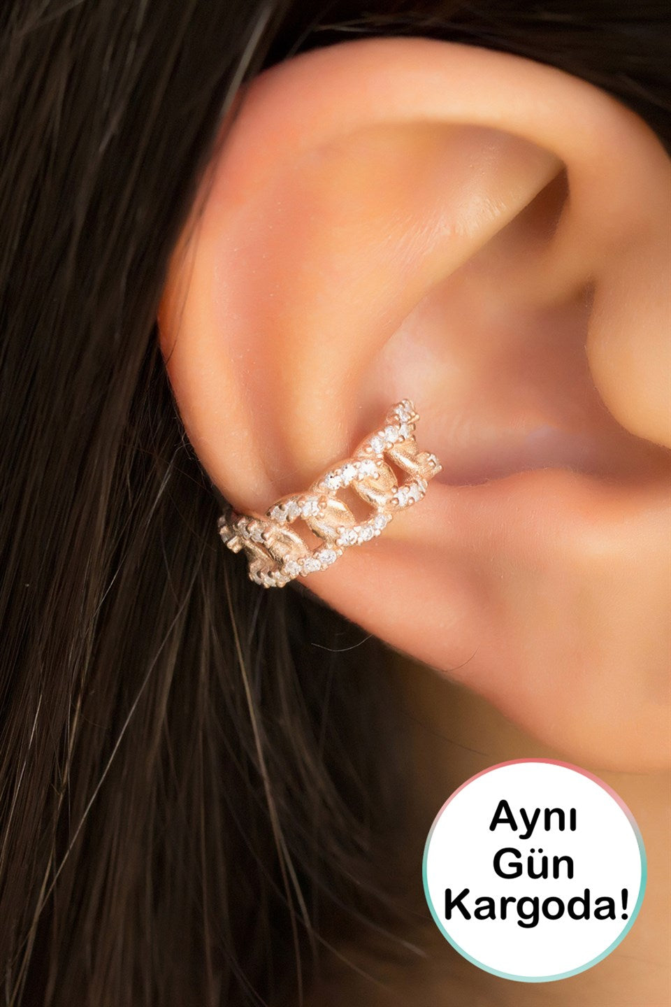 Boucles d'oreilles cartilage en argent