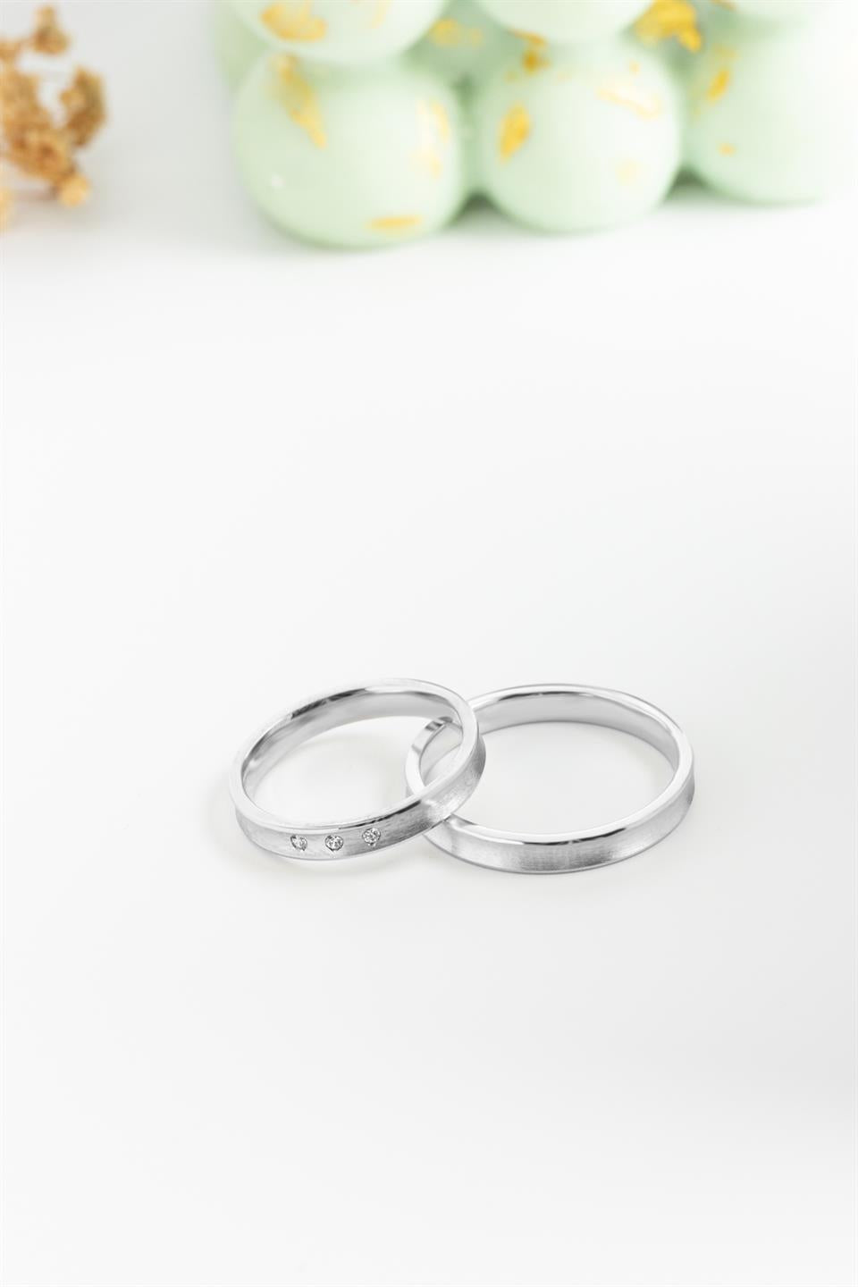 Silver 3 mm Classic Wedding Ring