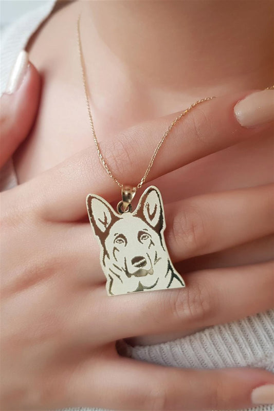 Collier de chien en argent