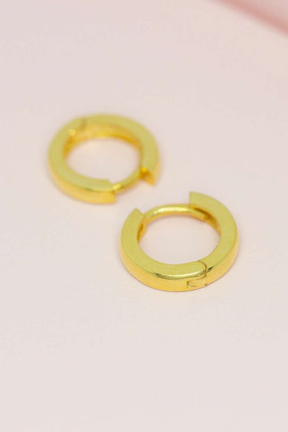 Silver Small Size Hoop Earrings