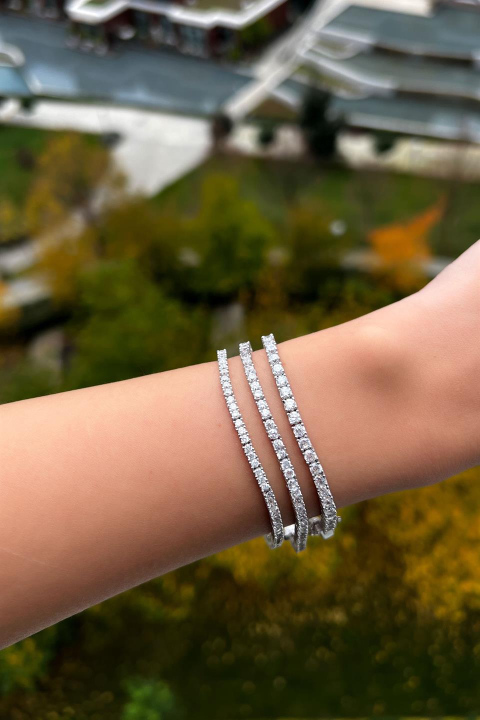 Silver Waterway Bracelet
