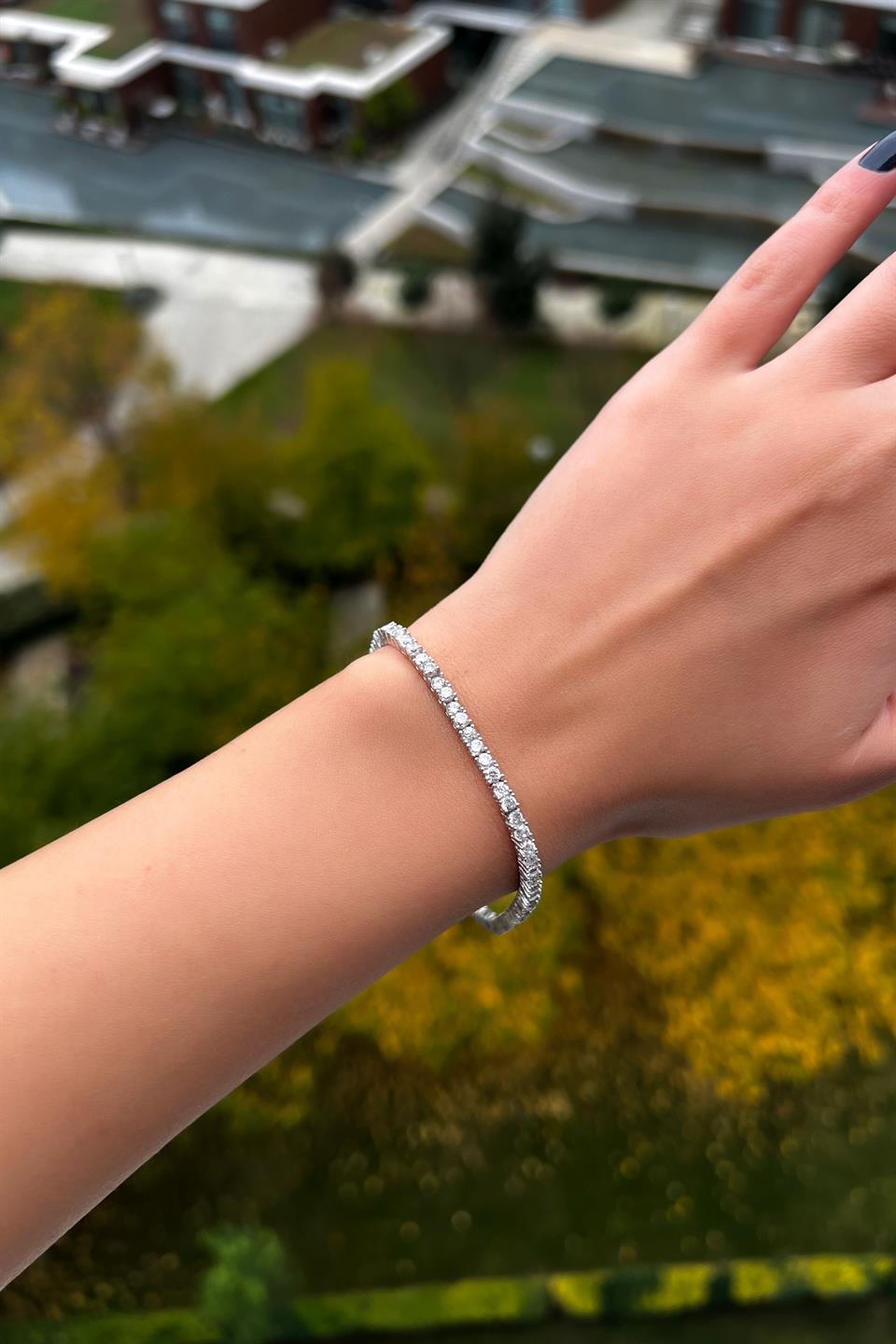Silver Waterway Bracelet