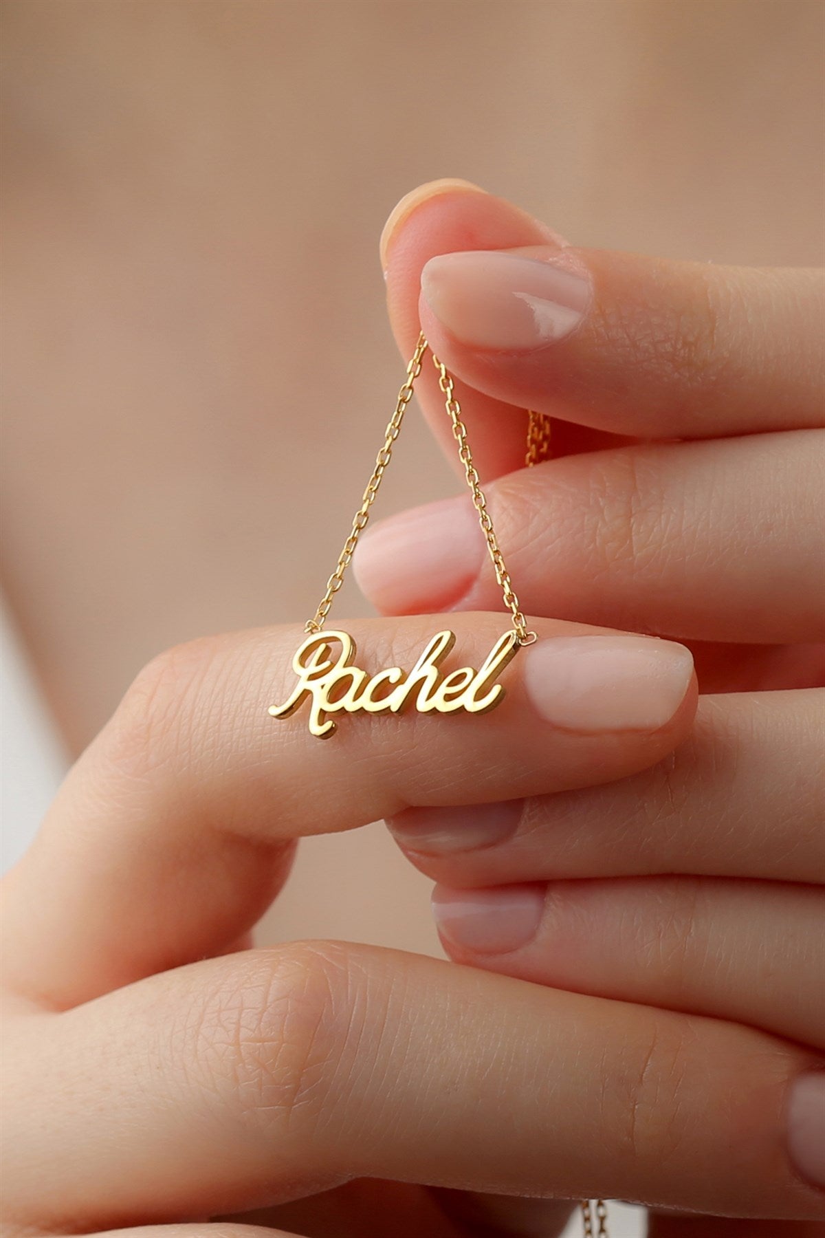 Silver Name Necklace