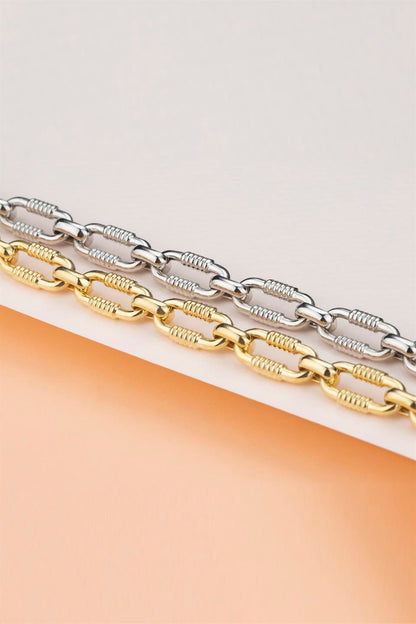 Silver Spring Chain Bracelet